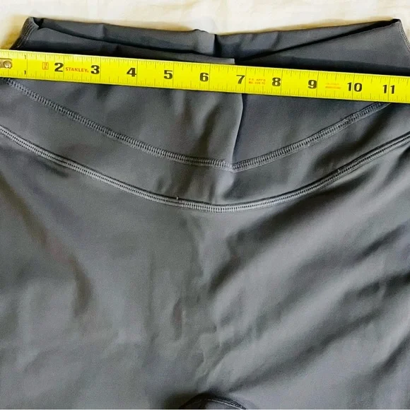 Oner Active Unified High Waisted Leggings - Charcoal Gray Size L - Picture 7 of 9